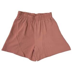 Common Sense SMALL Pink Pull On Shorts - Stitch Fix Striaght Leg High Waist